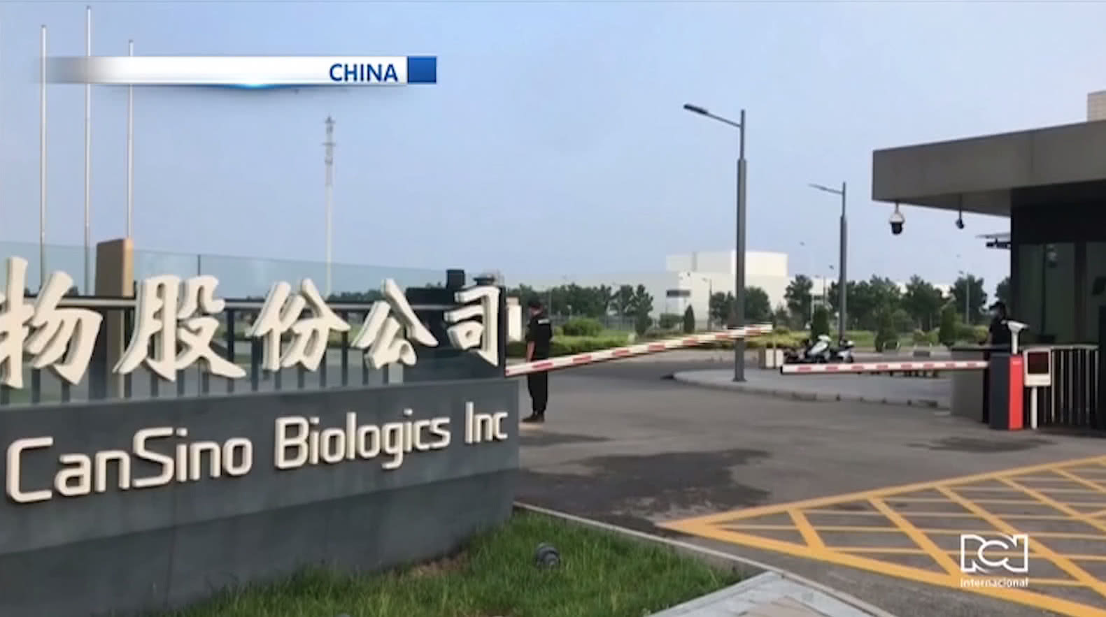 Foto: Farmacéutica China.  Captura de pantalla de video de RCN Noticias de Colombia 